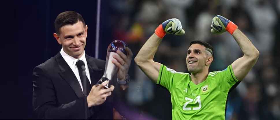 “Dibu” Martínez elegido por la FIFA como el mejor portero del mundo 2022