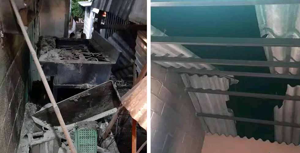 Familia resulta con quemaduras tras explosión de tambo de gas en Apopa