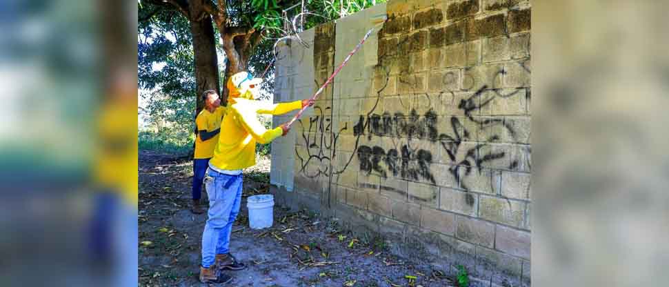 Cada día, Soyapango está más cerca de quedar libre de toda simbología alusiva a pandillas