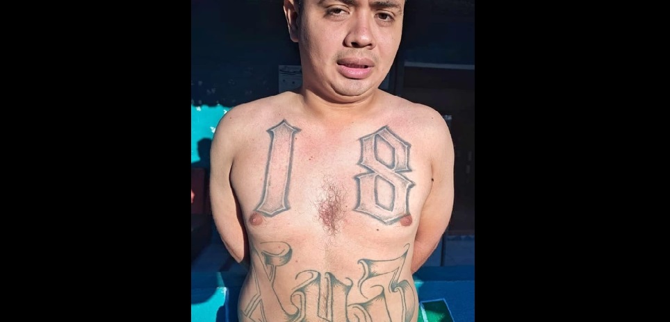 Pandillero intenta escapar tras encontrarse con la Policía, pero terminó sometido