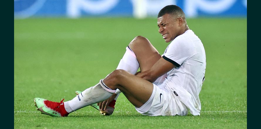 Mbappé sufre lesión en muslo izquierdo y se perderá el partido ante el Bayern