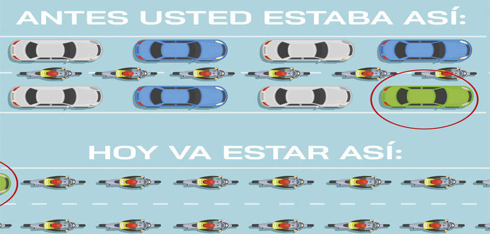 «Soy un carro menos en tu camino a casa»: Motociclistas advierten nuevo ejercicio vial