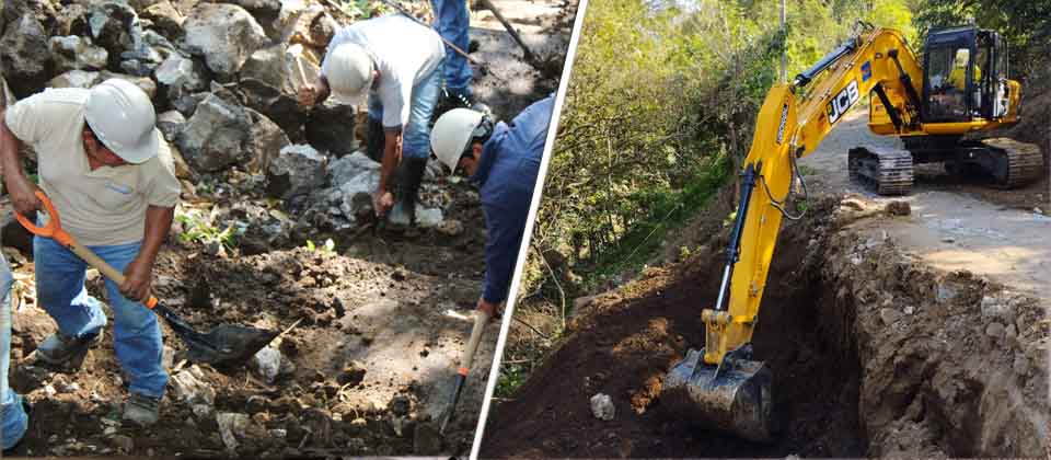 Alcaldía de Nahuizalco y empresa Sensunapán realizarán obras  de acceso de tres cantones