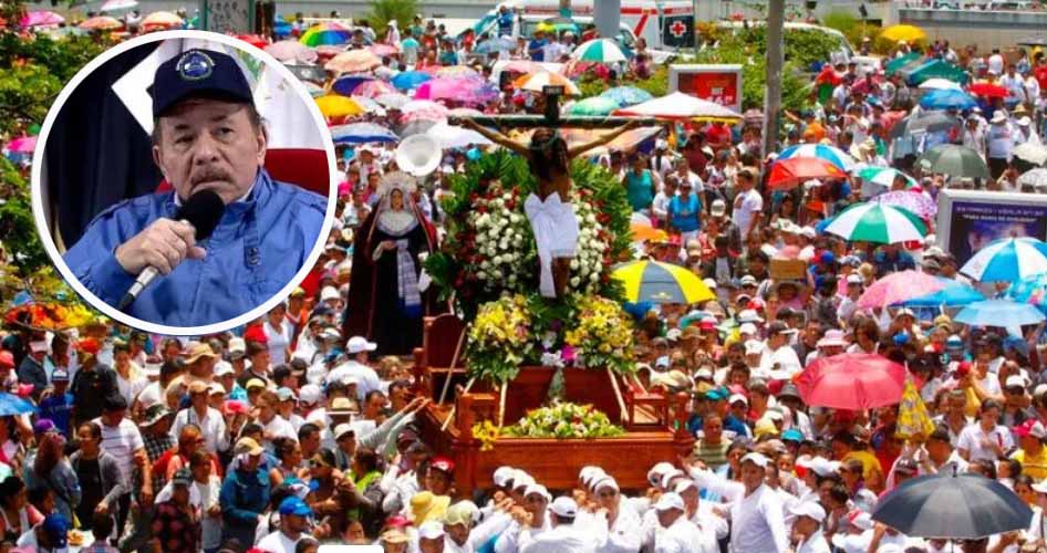 Daniel Ortega prohíbe a la Iglesia católica hacer viacrucis en Nicaragua