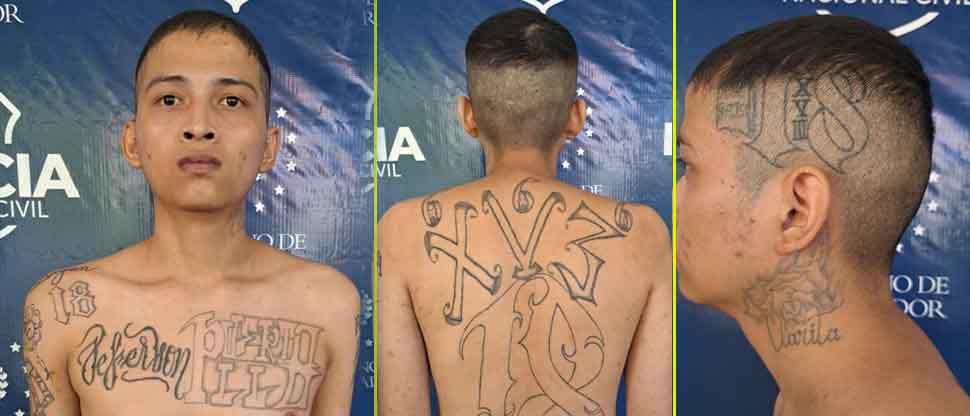 Pandillero capturado que posee amplio récord criminal podría pasar al menos 20 años encarcelado