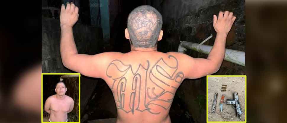 Militares ubican a peligroso pandillero armado que pretendía huir del Régimen de Excepción