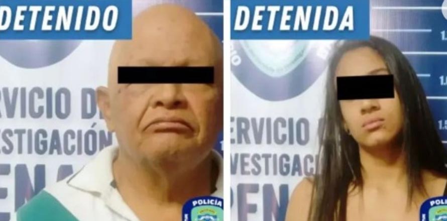 Hombre de 67 años y su novia, una niña de 17, son capturados tras pelea conyugal