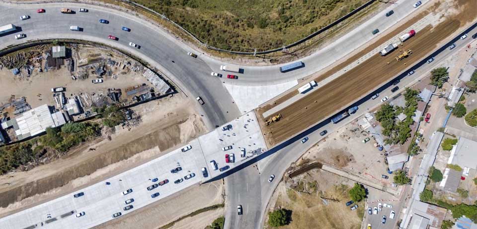 Paso a desnivel en San Juan Opico presenta el 80% de avance en construcción