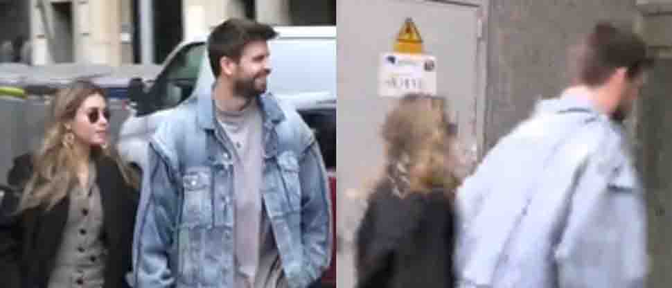 Sacan de un restaurante de Barcelona a Piqué y su novia