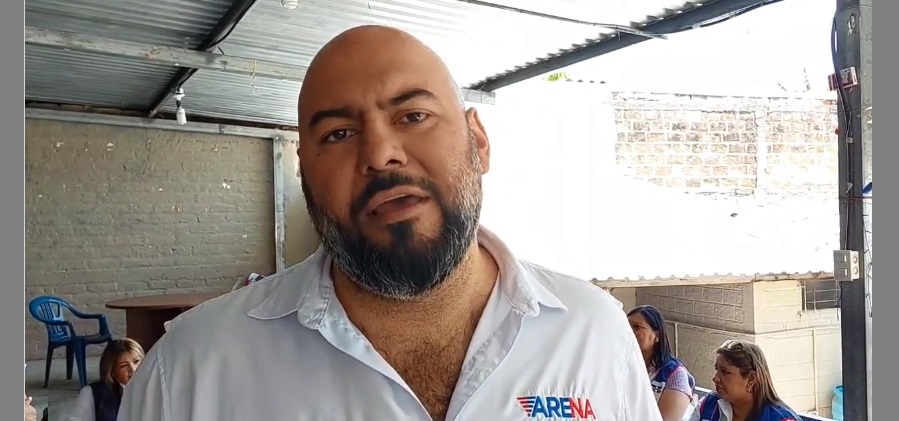 No reconocen al presidente de ARENA en su visita a Apopa