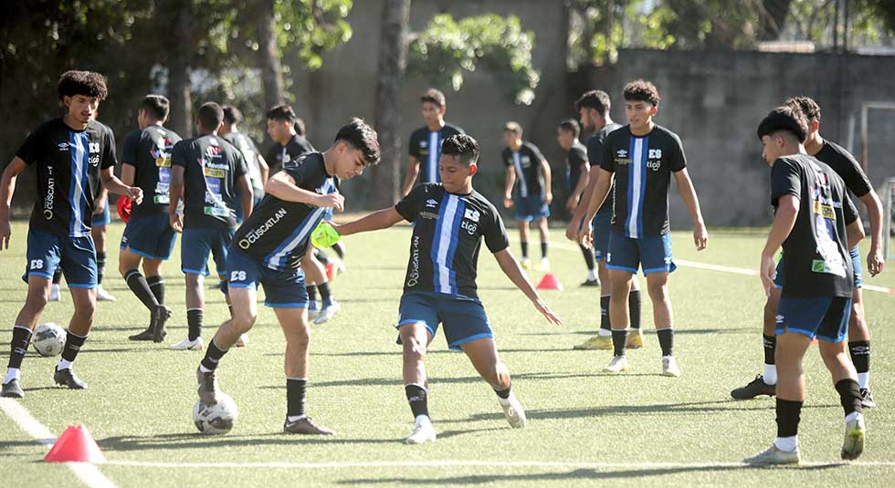 Selección Sub22 inicia a trabajar de cara a los Juegos San Salvador 2023
