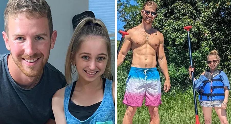 Critican a hombre que sale con una mujer de 23 años pero que parece de 8