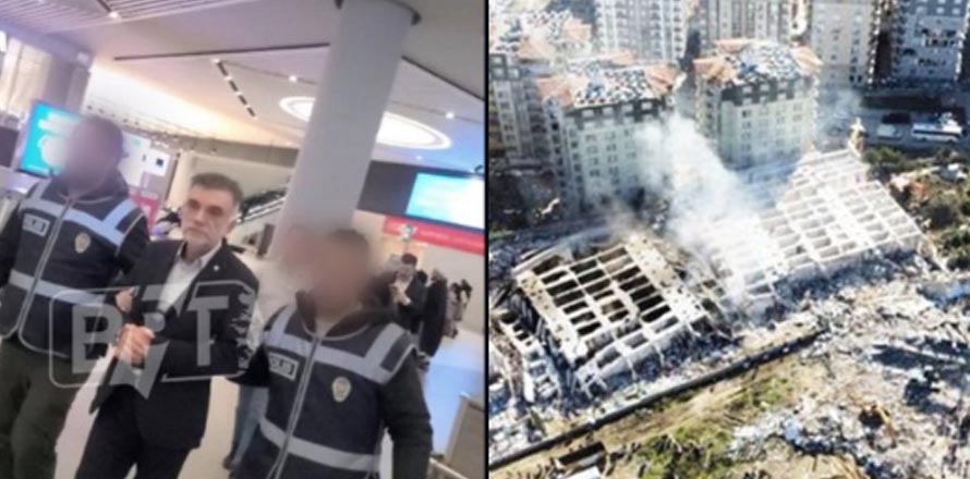 Turquía| Contratista de la residencia Rönesans de Antakya que intentaba escapar del país, es detenido
