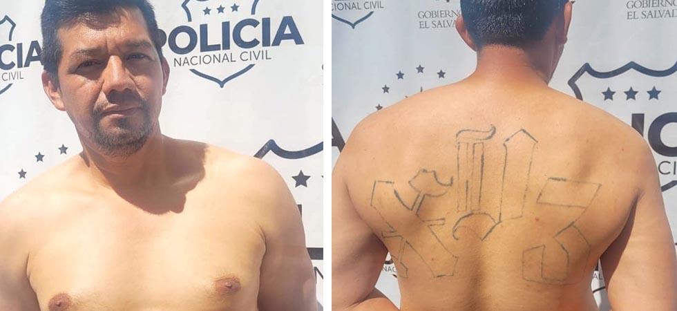 Capturan al “Extraño”, pandillero de la 18S responsable de homicidios desde 2003