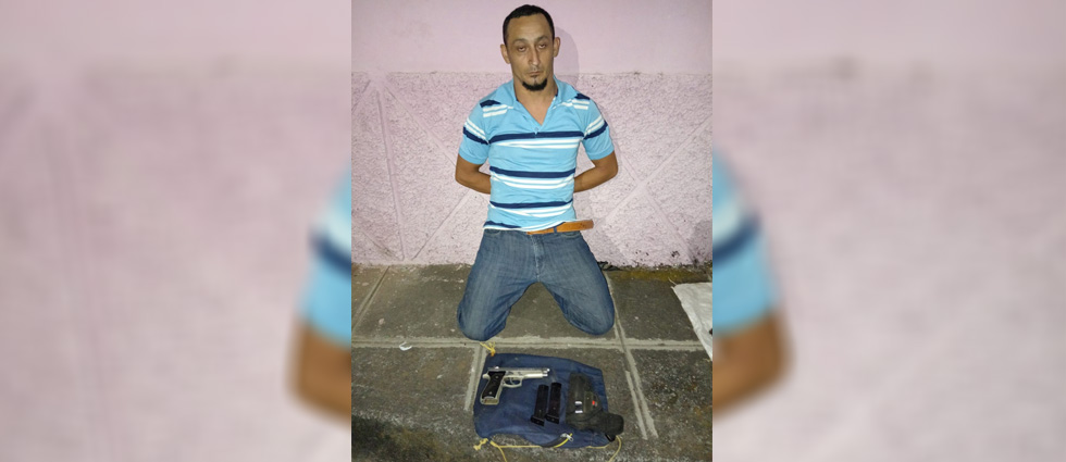 Militares arrestan a peligroso MS-13 que circulaba armado