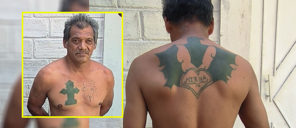 Arrestan a veterano pandillero que ocultó sus tatuajes por miedo a la cárcel