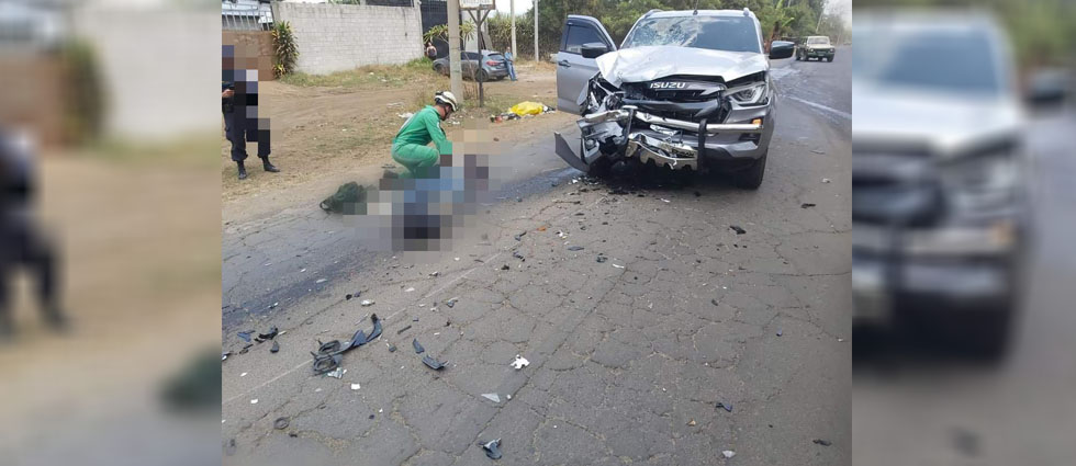 Conductor muere tras fuerte accidente de tránsito carretera a Sonsonate