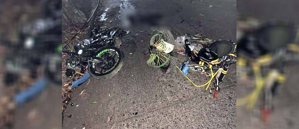 Dos jóvenes mueren y otros dos resultan lesionados tras fuerte accidente de tránsito la noche del sábado
