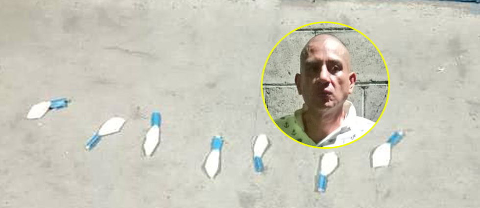 Arrestan a sujeto tras hallarle varias porciones de droga