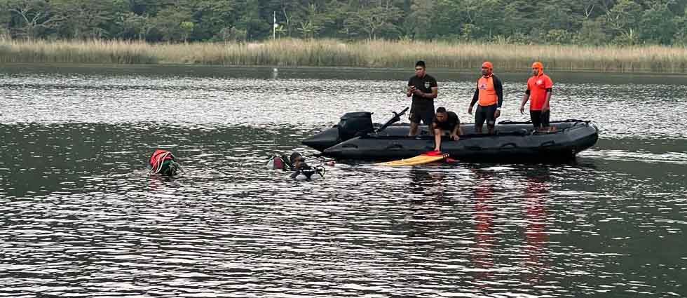 Recuperan cuerpo sin vida de hombre ahogado en laguna de Ahuachapán