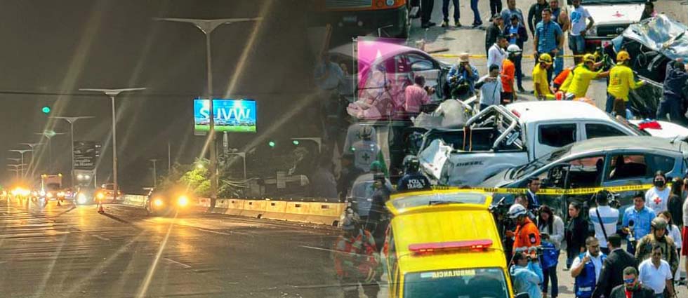Habilitan en su totalidad el paso en el bulevar Los Próceres tras múltiple accidente