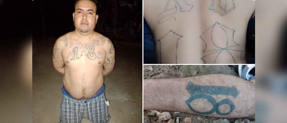 De rodillas ante la ley: así fue sometido un pandillero que aún delinquía en Ilobasco