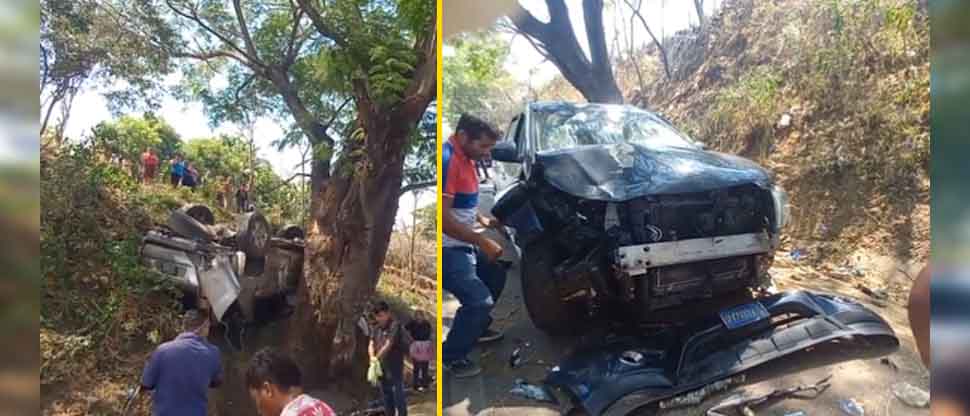 VIDEO: Reportan fuerte accidente en carretera Troncal del Norte, Chalatenango
