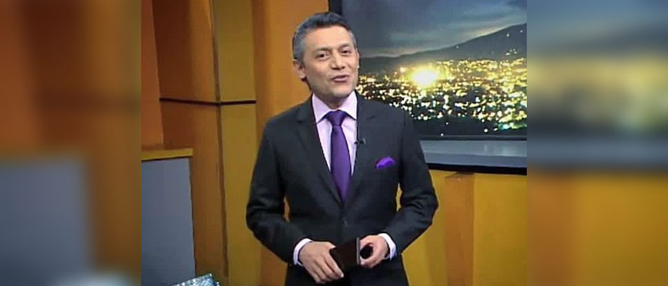 Alex Pineda anuncia que deja de ser presentador de noticias tras 24 años de trabajo