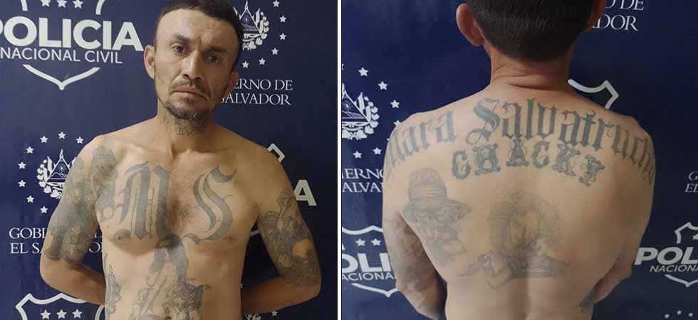 Capturan al “Chuky”, peligroso pandillero homicida en San Miguel
