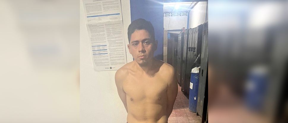 Capturan en popular colonia de Soyapango a homeboy de la pandilla 18 alias Tarra