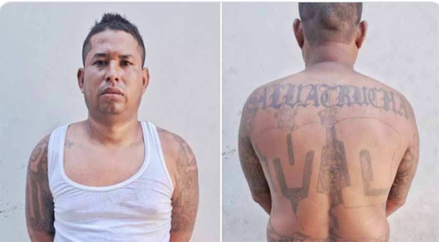 Capturan al «Crimen», un homeboy de la MS-13 responsable de varios delitos en San Luis Talpa