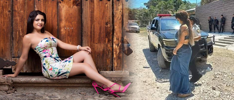 Capturan a exreina de belleza y modelo y le decomisan carro con reporte de robo
