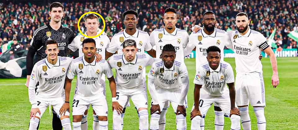 Jugador del Real Madrid afirma que la camisa de su equipo es «M…»