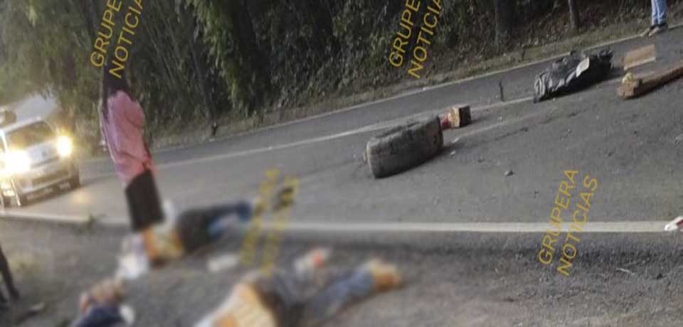 Al menos tres personas lesionadas de gravedad tras aparatoso accidente en Sonsonate