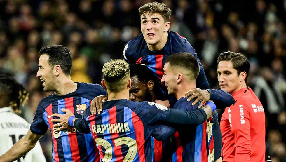 De puro “chiripón”: El Barcelona se impone por la mínima al Real Madrid