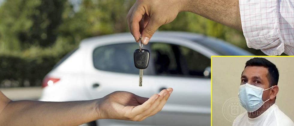 Sujeto alquiló un carro para trabajar como UBER, no pagó y se quedó con el vehículo