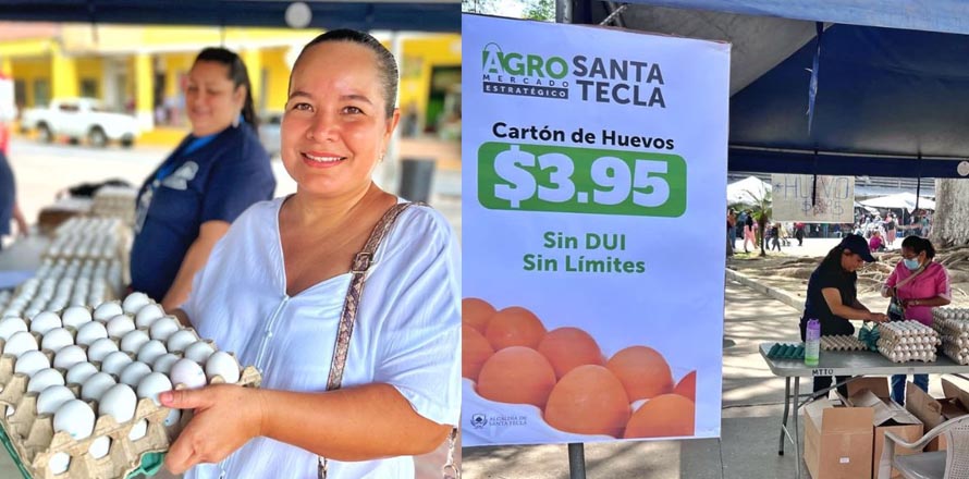 El cartón de huevos sigue siendo el producto más comercializado en los agromercados