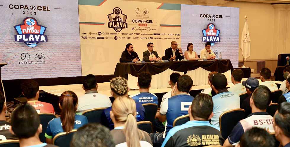Este sábado arranca la tercera edición de la Liga de Fútbol Playa Copa CEL 2023