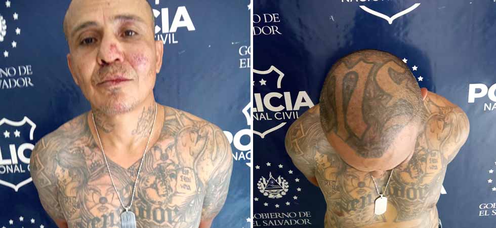 Capturan a peligroso pandillero que había sido liberado por el sistema de justicia pasado