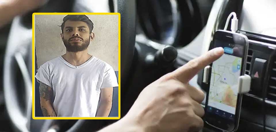 Capturan a sujeto que pidió un Uber para asaltar al conductor con una navaja