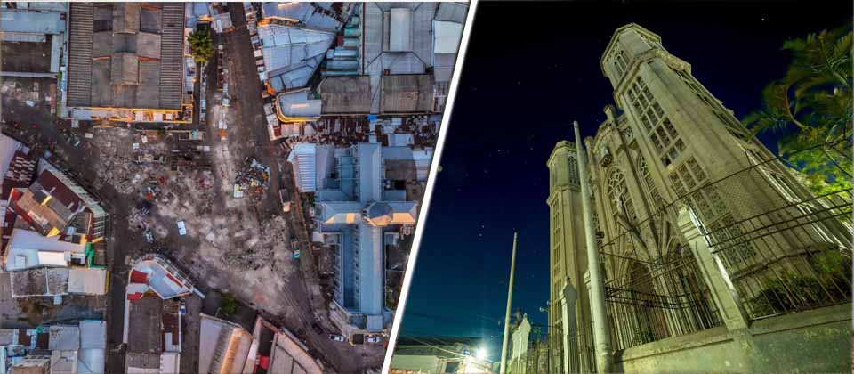 Anuncian la construcción de un parque a un costado de la Iglesia El Calvario