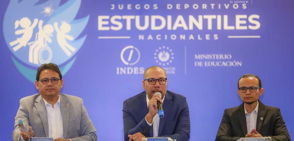 INDES anuncia regreso de los Juegos Deportivos Estudiantiles