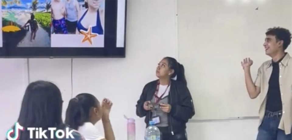 “Ella no hizo nada”: Joven expone a su compañera durante defensa de trabajo