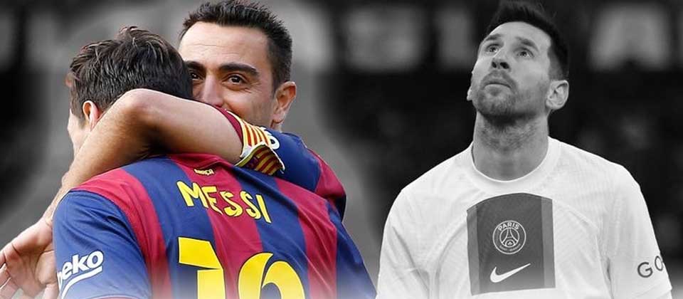 Xavi Hernández habla del posible regreso de Messi al Barca