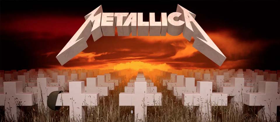 Metallica celebra los 37 años del lanzamiento de «Master of Puppets»