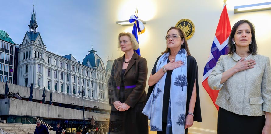 Inauguran embajada de El Salvador en Noruega