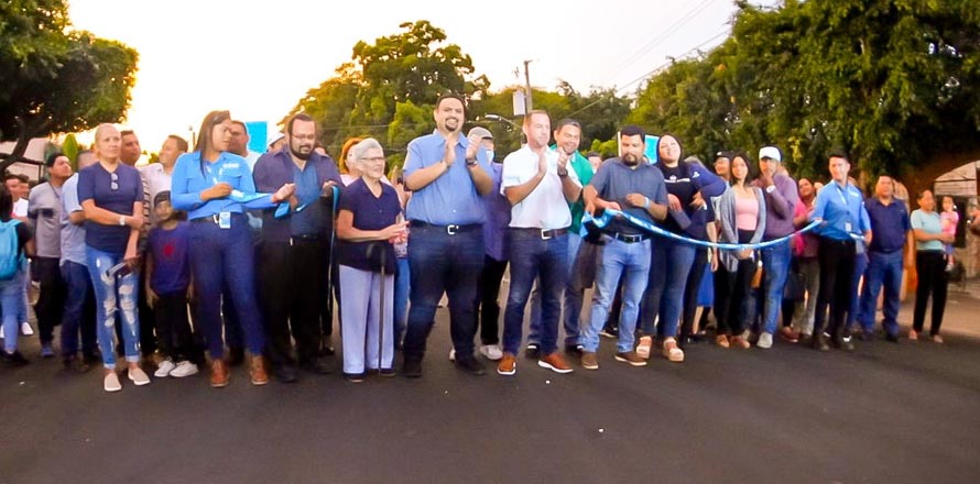 DOM entrega más de 11 arterias de calles renovadas en Santa Ana