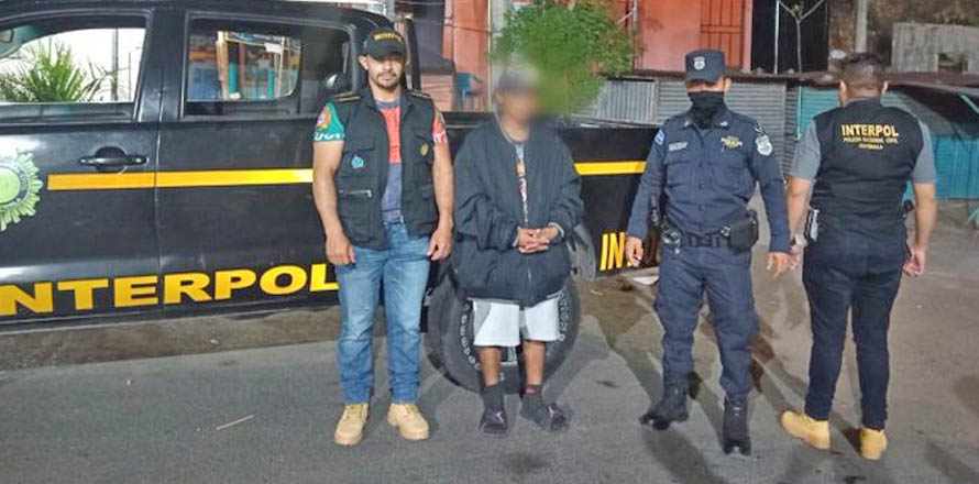PNC de Guatemala captura a salvadoreño que reclutaba a menores para las pandillas