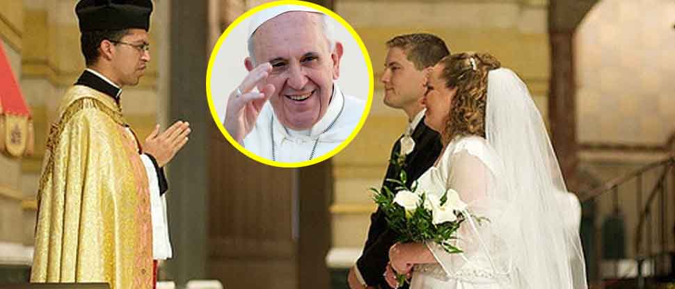 Papa Francisco: “No hay ninguna contradicción para que un sacerdote se pueda casar”