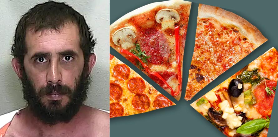 Presentan cargos contra sujeto que abofeteó a una mujer con un trozo de pizza